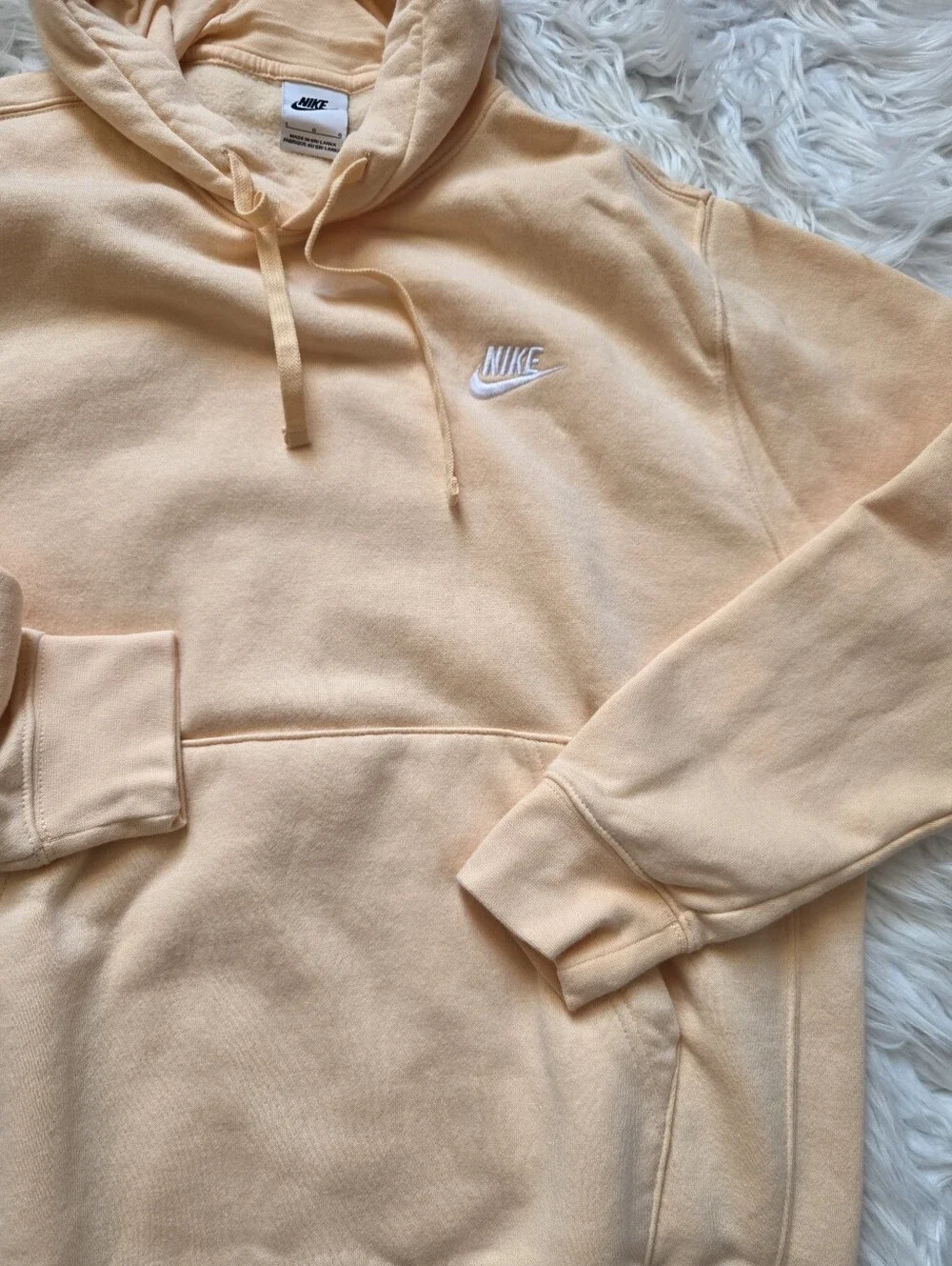 Nike Women's Peach Hoodie Sweater